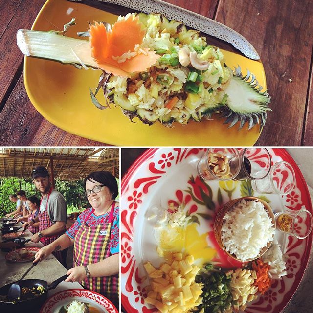Third and last dish - Pineapple Thai Fried Rice 😀