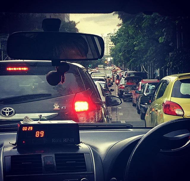 Bless Bangkok and its wonderful traffic........said nobody EVER 🙃