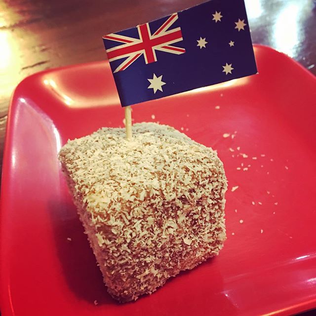 We found a little piece of home for Australia Day. We ordered some Lamingtons from another Aussie lady who is a great baker. Unfortunately Ben and I have come down with a dreaded head cold. Andrew is enjoying the Lamingtons though 🤣🤣