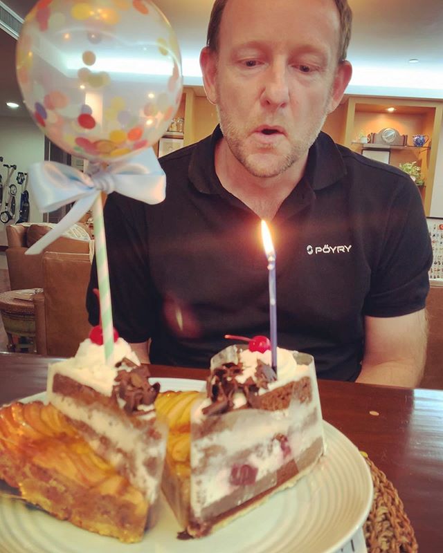 Happy Birthday to the best guy I know (who is now closer to 50 than 40 ) ️